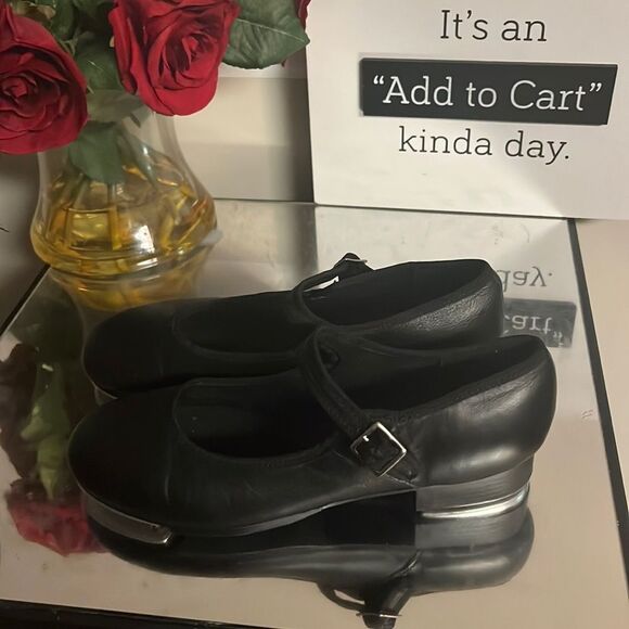 GIRLS CAPEZIO TAP DANCE SHOES - Picture 5 of 8